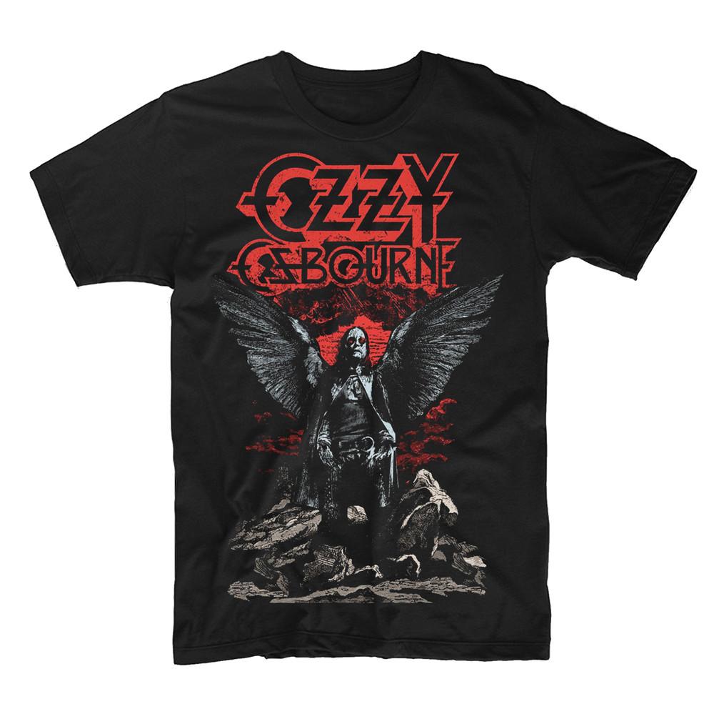 Футболка Ozzy Osbourne Ангел Рок Метал Мужская Женская Унисекс Футболка