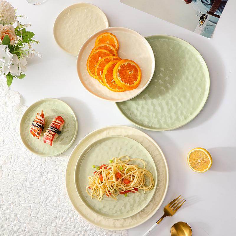 Молоко Хуху Керамическая Тарелка Отель Ресторан Домашнее Хозяйство Костяное Блюдце Западная Тарелка Тарелка для Стейка Тарелка для Пиццы Тарелка для Пасты Тарелка для Риса