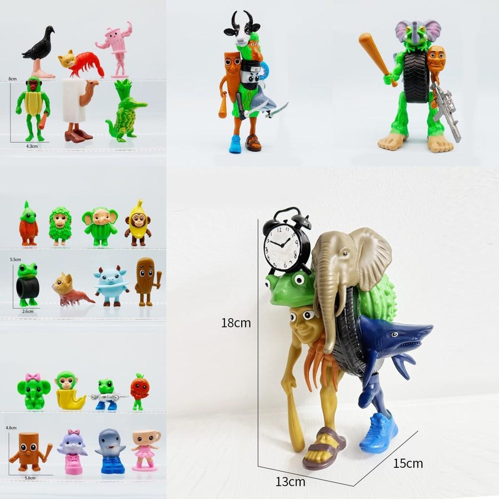 Italian Brainrot Al Pvc Mythical Creatures Figure Set With Collectible Design For Fantasy Enthusiasts