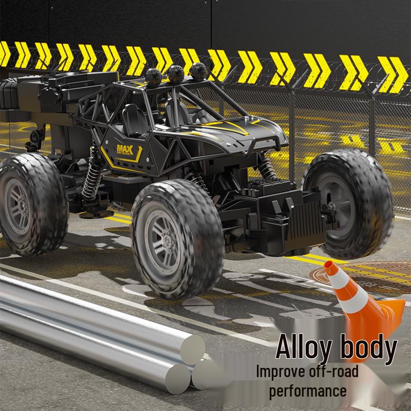 Игрушка внедорожный трюковой автомобиль с дистанционным управлением и приводом на шесть колес для детей