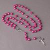 Handmade Beads Rosary Beads Pendant Chain Vintage Style Religious Pendants  Christian Jewelry