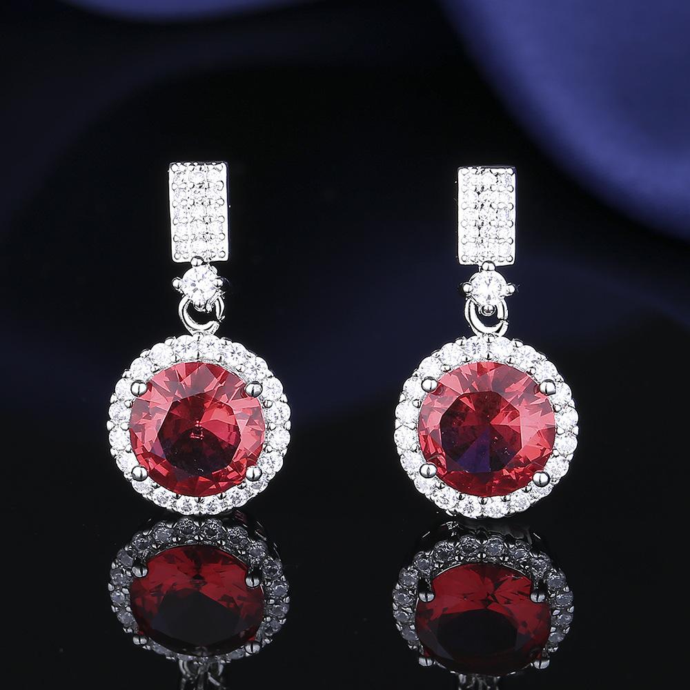 Серьги-гвоздики из стерлингового серебра 925 пробы, женские, модные, милые, крошечные, с прозрачным кристаллом CZ, подарок для девочек, подростков, женщин E001