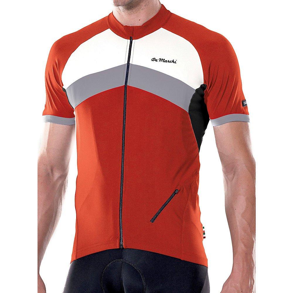 De Marchi Veloce Cycling 495MCDMS24033 Jersey, Spring/Summer, Red, XL,