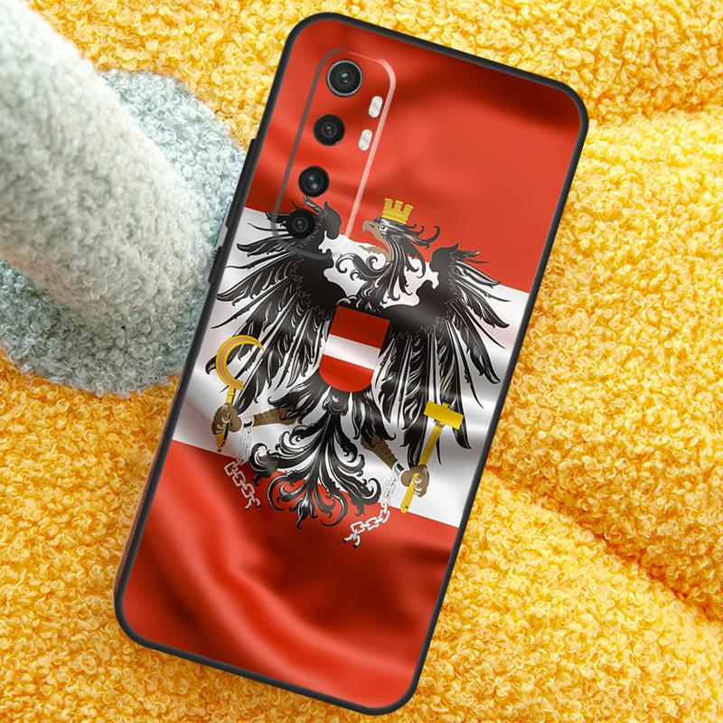 Чехол с флагом Австрии для Xiaomi 15T 14T 13T 14 15 Ultra 17 Pro Max Чехол для POCO F8 F7 F5 F6 X5 X6 X7 Pro