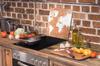 GLASS CUTTING BOARD 45x52 Brick