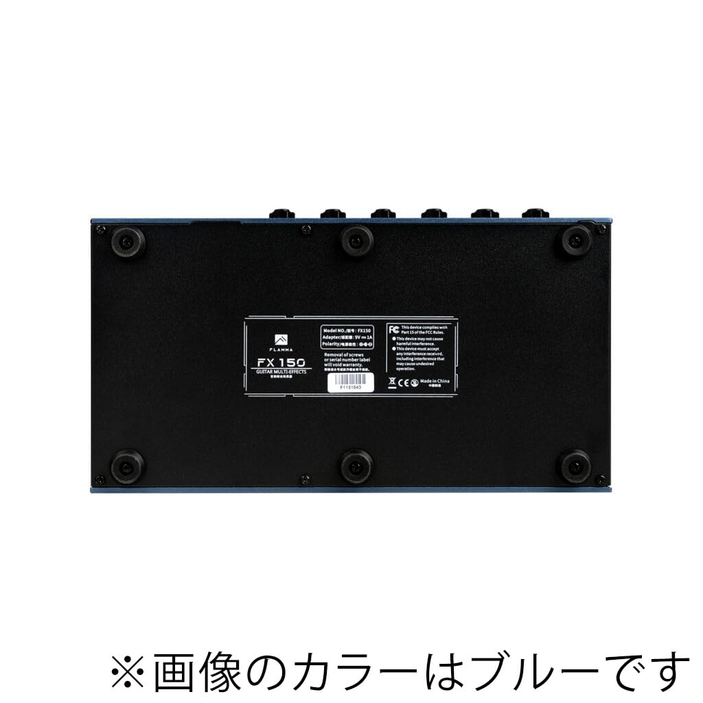 FLAMMA FX150 Processor Electric Guitar Pedal Simulation Global EQ Touchscreen with Amp Modeling Cabinet 160 Effects 180 Editable User Effect Slots