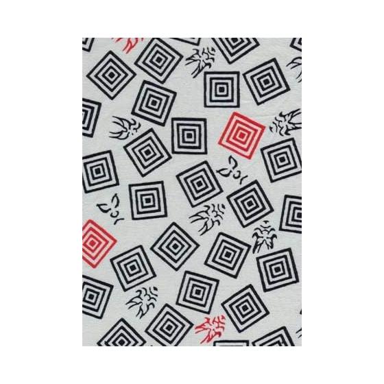 Todaya Shoten Tenugui Hand Towel, "Sansu ni Kumadori" Pattern, Rientzen Dye, Chusen Technique, 100% Cotton, Approx. 37x98cm