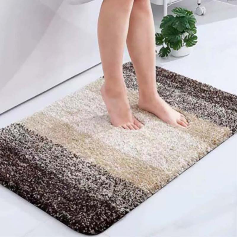 Коврики для ванной комнаты, очень мягкие, впитывающие, из микрофибры, коврики для ванной, нескользящие, плюшевые, мохнатые, коврики для ванной, машинная стирка, сушка, коврик для ванной, пол, ванна, душ