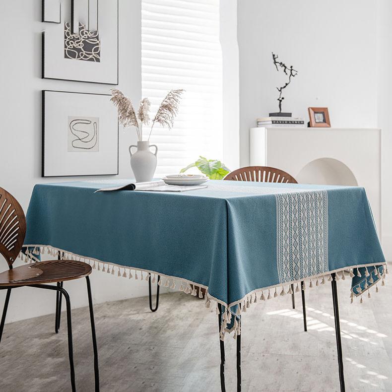 Скатерть Art Fresh Nordic Простая легкая роскошная прямоугольная утолщенная скатерть Чайная скатерть