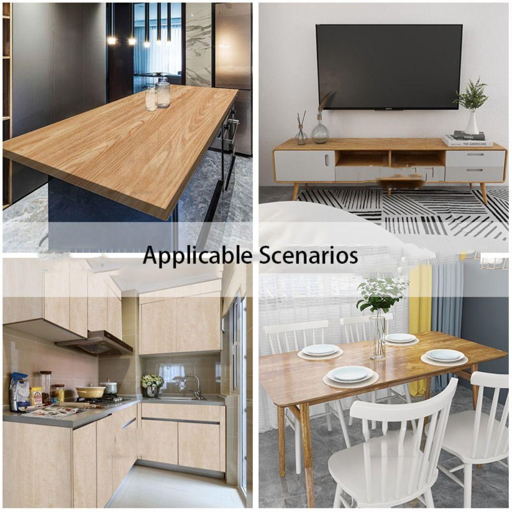 Самоклеящийся ПВХ Прямо Уложенный Домашнее Украшение Наклейка на Дверь Шкафа Наклейка на Стену Обои