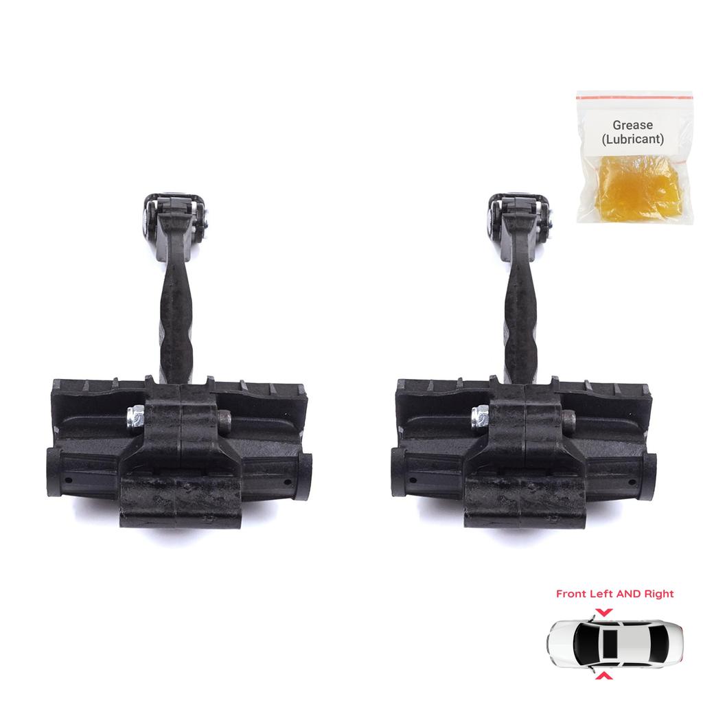 BDP1432-1 2 Pieces Front Door Stop Check Assy Limiter Strap for VW Polo MK6 AW1 BZ1 AE1 2017-On 4/5 Door 2G4837249A