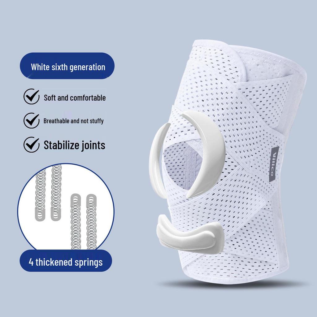 6th Gen Meniscus Knee Brace for Sports: Breathable, Thin Patella Support for Running, Basketball, Hiking