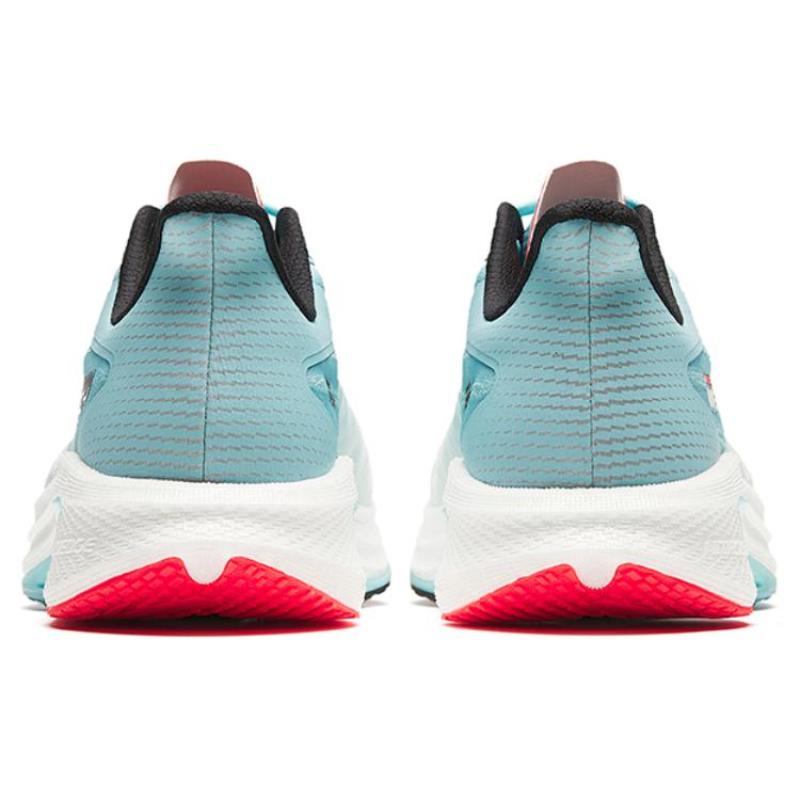 Anta MACH 4.0 Низкие Спринтерские Беговые Кроссовки Мужские Papyrus White/Maca Blue/Black Кроссовки 112415583-3