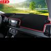 Фланелевой коврик для приборной панели автомобиля для Skoda Karoq 2017 ~ 2022, противоскользящий коврик, солнцезащитный козырек, ковер, анти-УФ-тире, авто