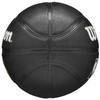 Wilson Командный сувенирный мини-мяч Milwaukee Bucks, Унисекс, черный, баскетбольный