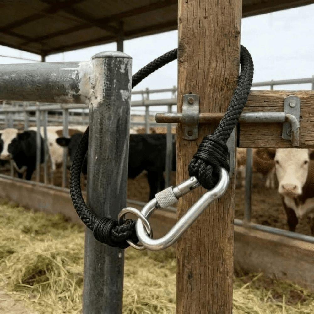 Weaving Rope Buckle Farm Anti-collision Door Lock Wear Resistant Stable Door Holder Paddock