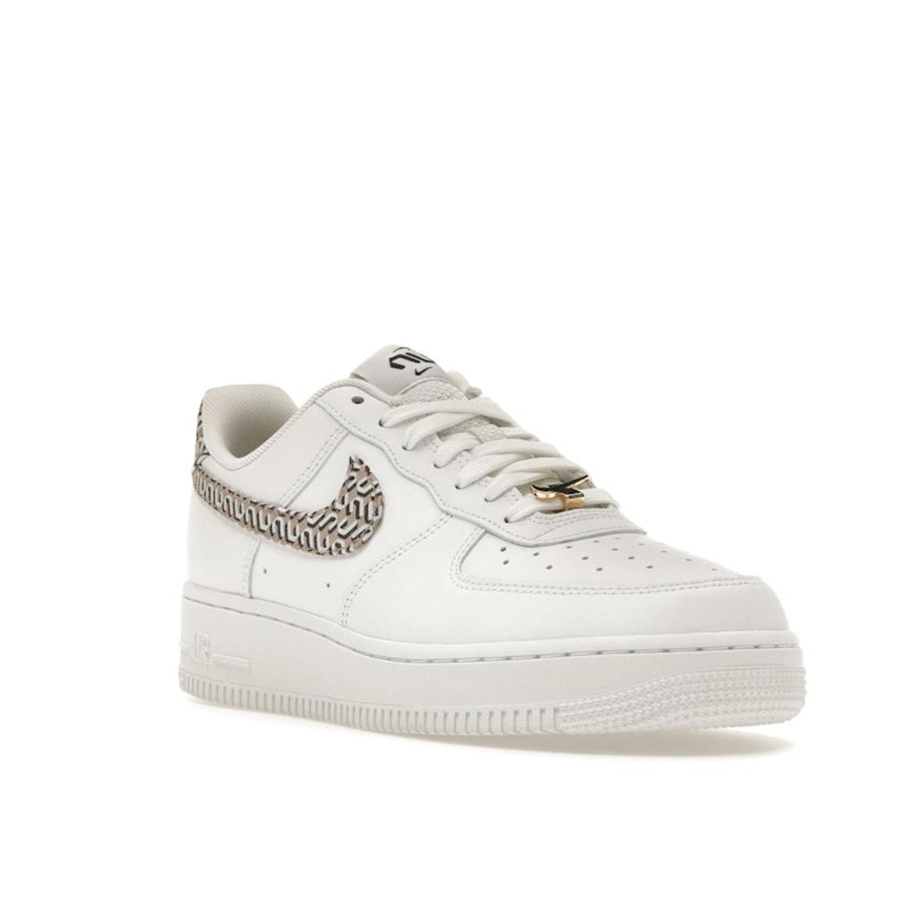 Nike Air Force 1 LX United in Victory - Белые женские кроссовки Hemp Black Summit-White DZ2709-100