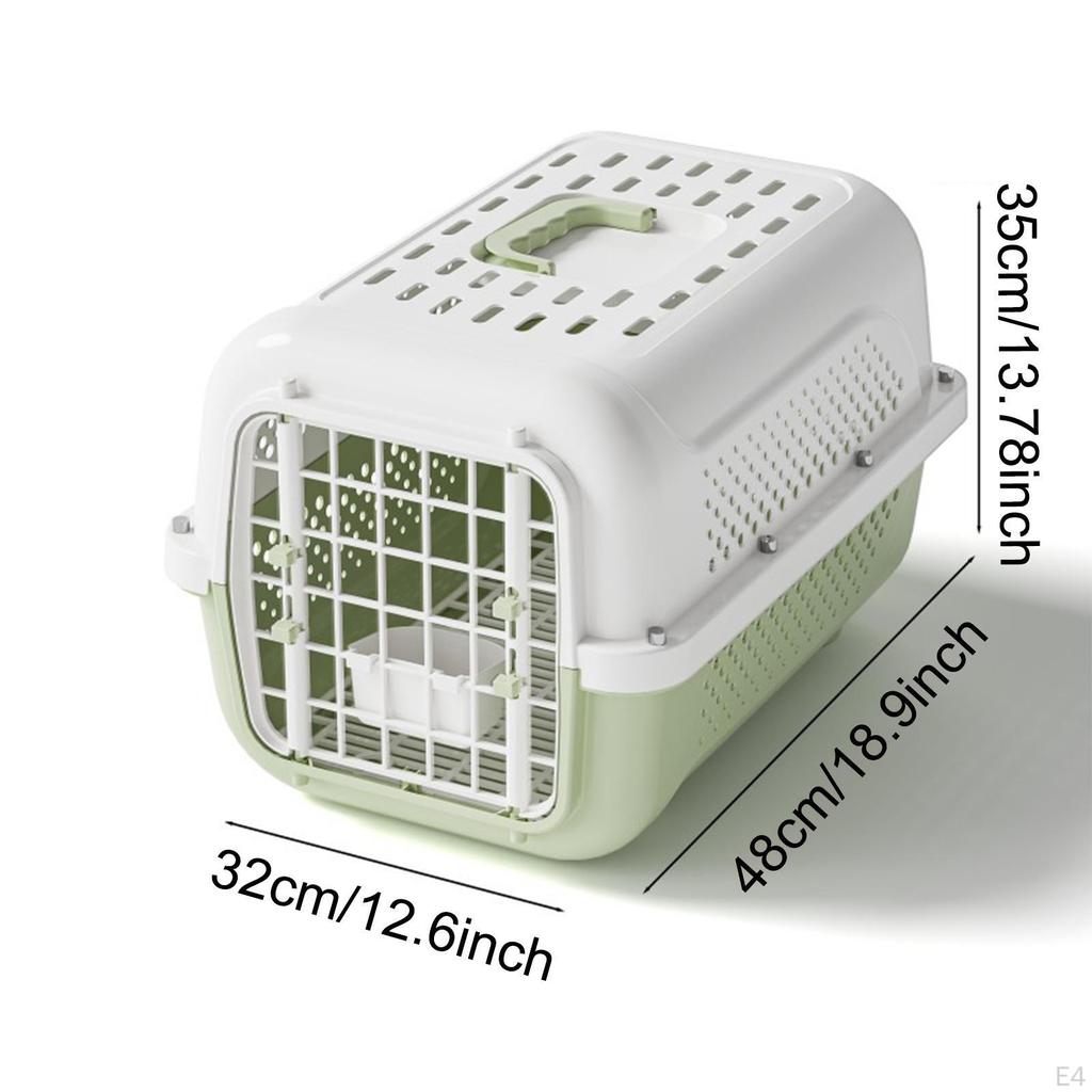Легкая переноска для собак и кошек 19x12.6x13.8 дюймов Материал ПП