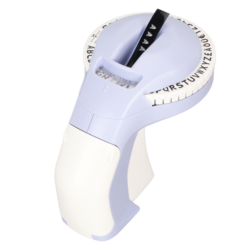 Embossing Label Maker with 2 Rolls Tape 600dpi 47 Characters Manual 3D Portable Embossed Label M