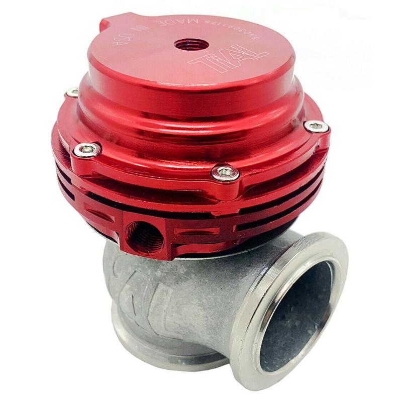 NEW WASTEGATE MVS 38mm RED With V-BAND AND FLANGES MV-S