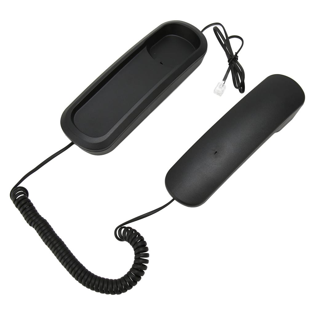 Wall Telephone Old Style Retro Mute Redial Landline Corded Telephone for Home Hotel School Office