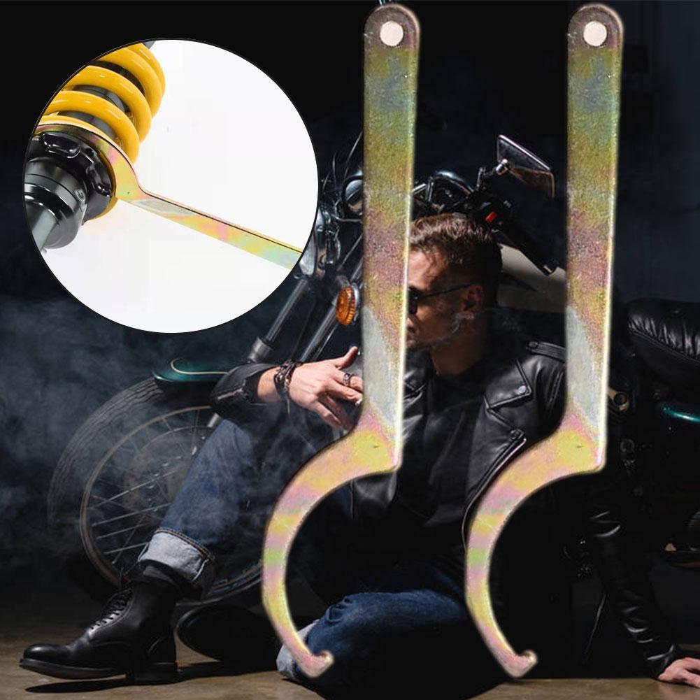 Metal Motorcycle Tool Shock Absorber Suspension C Spanner Wrench Hand Tool Hook For Foryamaha Benelli Trk 502 502x 25 U9o5