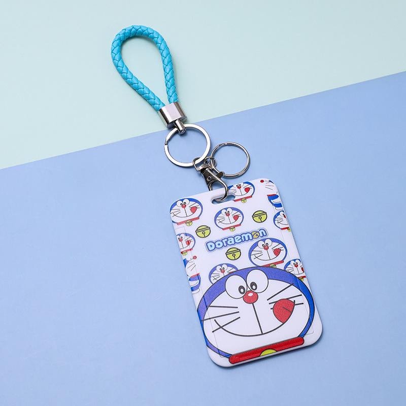 Doraemon Meal Card Holder - Cute Student & Work ID Lanyard, Access Control & Bus Card Holder