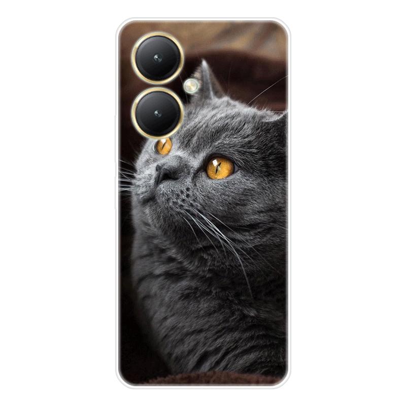 Для Vivo Y27 4G Y 27 5G чехол Мягкая силиконовая задняя крышка Чехол для телефона с рисунком из мультфильма Разнообразие