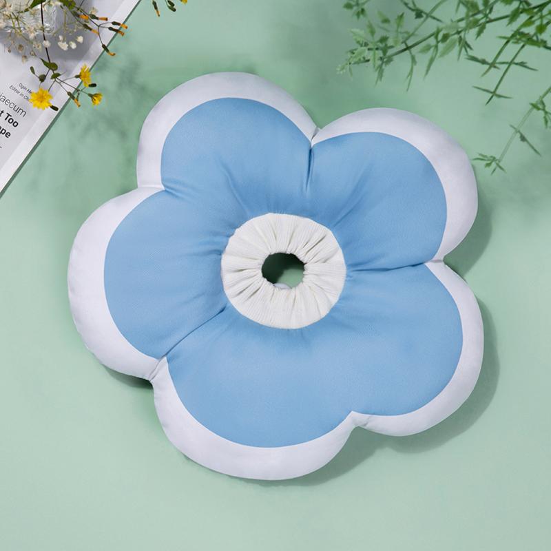 Ошейник для восстановления кошек и собак, милый цветочный конус, елизаветинский ошейник для маленьких и средних собак, кошек, противоукусный, регулируемый электронный ошейник для домашних животных