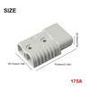 Для разъема аккумулятора 0-4 AWG 120A 175A 2 комплекта 600V Медь Серебро IP20 UL94-V0 Для 12-24V Грузовика Новый Для аккумулятора