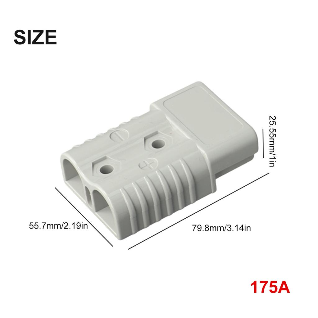 Для разъема аккумулятора 0-4 AWG 120A 175A 2 комплекта 600V Медь Серебро IP20 UL94-V0 Для 12-24V Грузовика Новый Для аккумулятора
