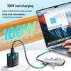 SAMZHE TC-DK Type-C to HDMI VGA Audio 4K Hub Adapter