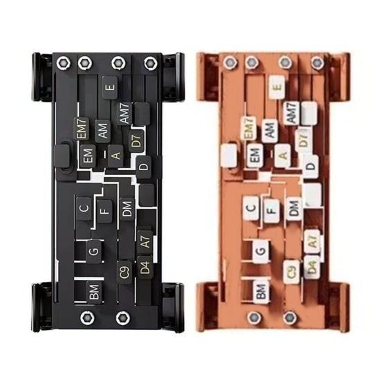 Гитарный аккордовый пресс Гитарный тренажер Помощь по аккордам Гитарный помощник Система обучения Инструменты для отработки аккордов для начинающих