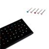 60 Pcs Girl Fashion Stainless Steel Nose Studs Ring Nose Ring Body Piercing Jewelry Rhinestone