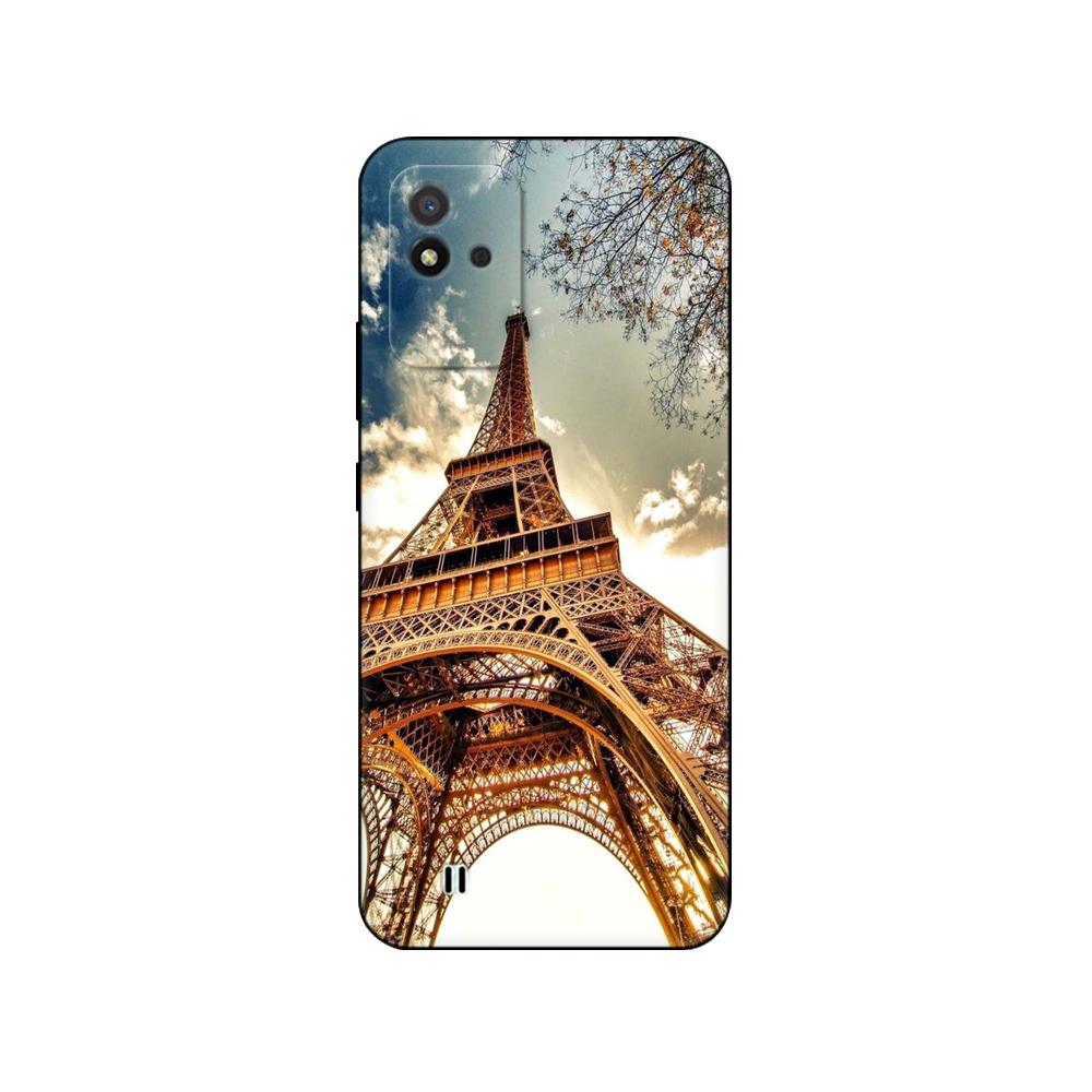 Для Realme Narzo 50i чехол 6,5 дюймов силиконовая задняя крышка для OPPO Realme Narzo50i 50 i мягкий чехол RMX3235 чехол для телефона черный чехол из ТПУ