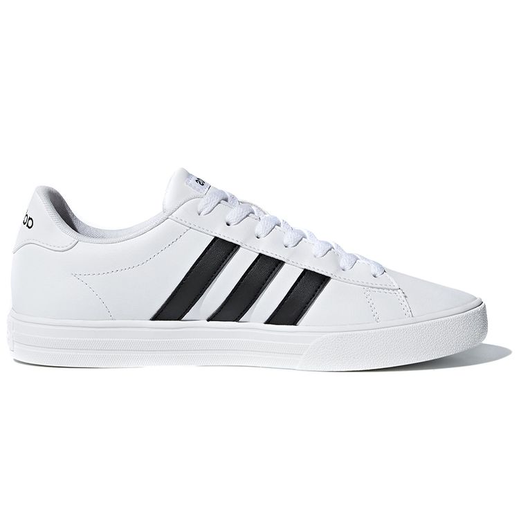 adidas Neo Daily 2.0 Синтетическая кожа Ретро Повседневные Низкие Кеды для Скейтбординга Мужские Кроссовки Белый Черный DB0160