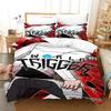 Osamu Mikumo World Trigger Bedding Set Printed Bed Set With Pillowcase Duvet Cover Soft Queen King Size Bedclothes Home