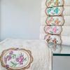 Roseland Cotton Embroidered Hand and Face Towel Set 50x 90 Cm 6 Pcs