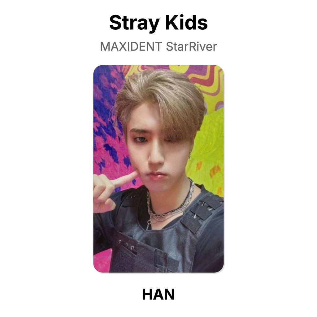 Stray Kids MAXIDENT StarRiver Официальная фотокарточка