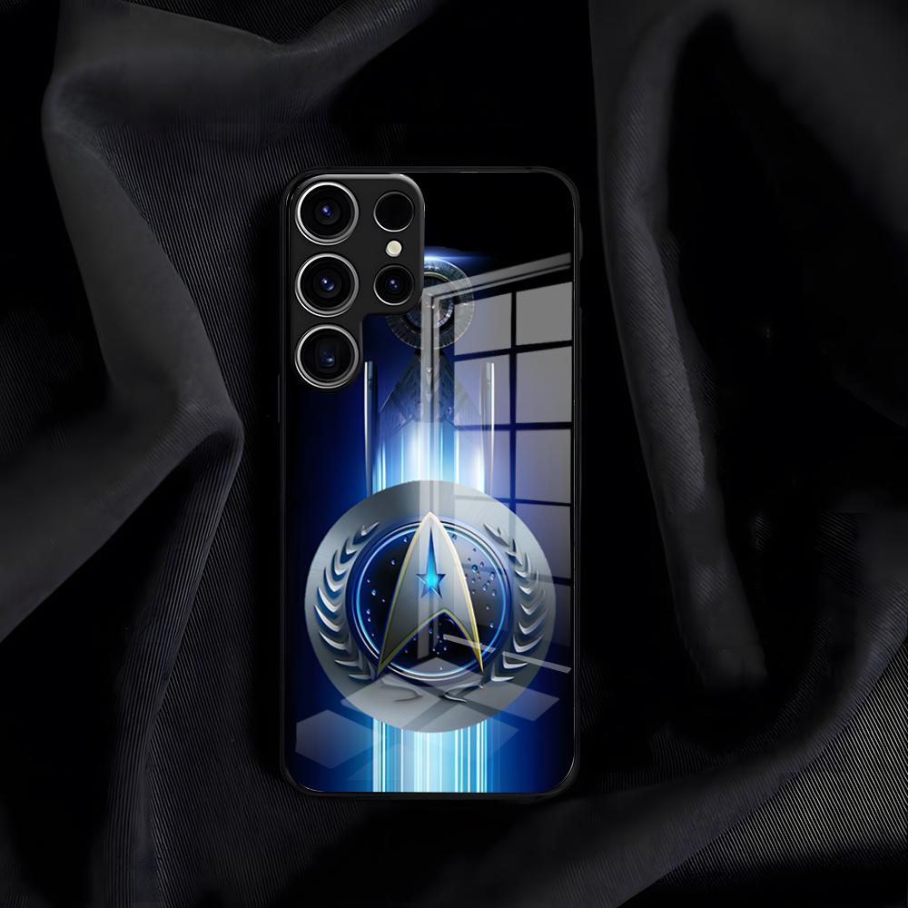 S-Star Trek Phone Case For Samsung S26 S25 Plus S20 S20 Plus S22 Ultra S23 FE S21 Plus S21 Ultra Glass Cover
