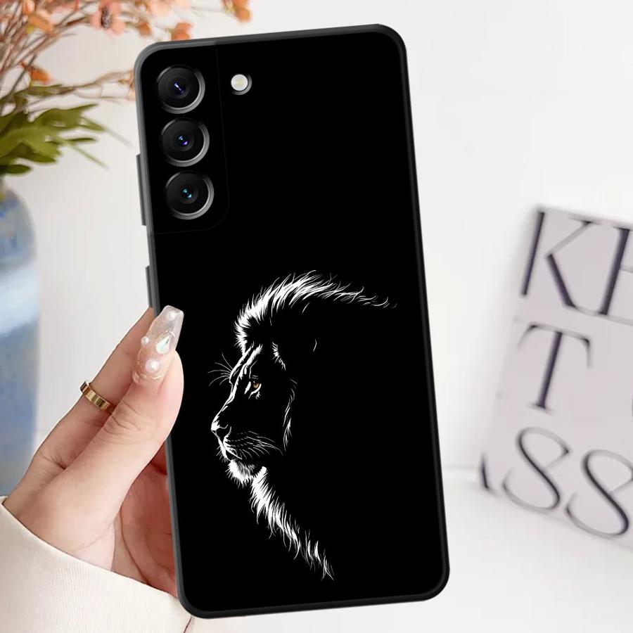 Чехол для Samsung Galaxy A32 A25 A71 A24 A52 A36 A55 A41 A23 A53 A35 A26 A72 A73 A51 A22 Чехол для телефона Крутое Животное Тигр Лев Лошадь