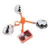 Solar Powered Bird Deterrent Device, 3 Rotating Prisms, Reflective, Seagull Scare Away, for Outdoor Orchard, Field, Power Grid
