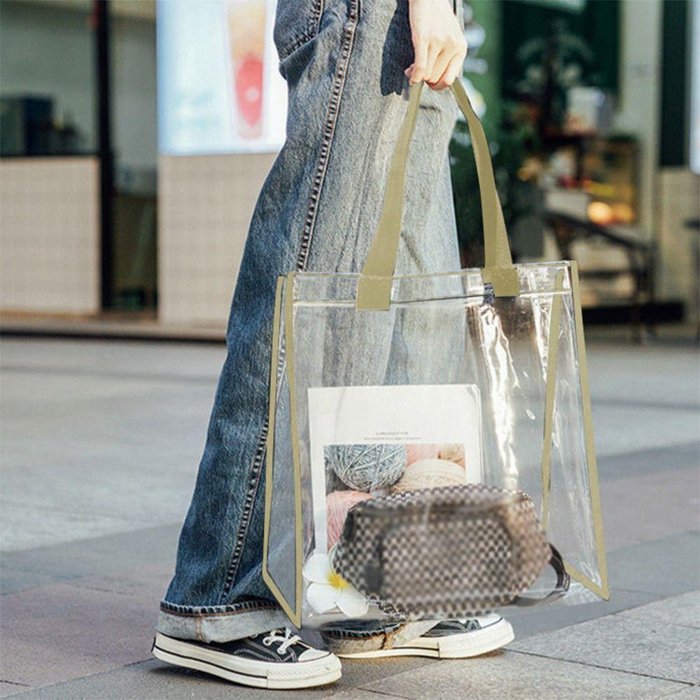 Case Toiletry Bag PVC Tote Bag Waterproof Storage Bag Waterproof Beach Bag Transparent Makeup Bag