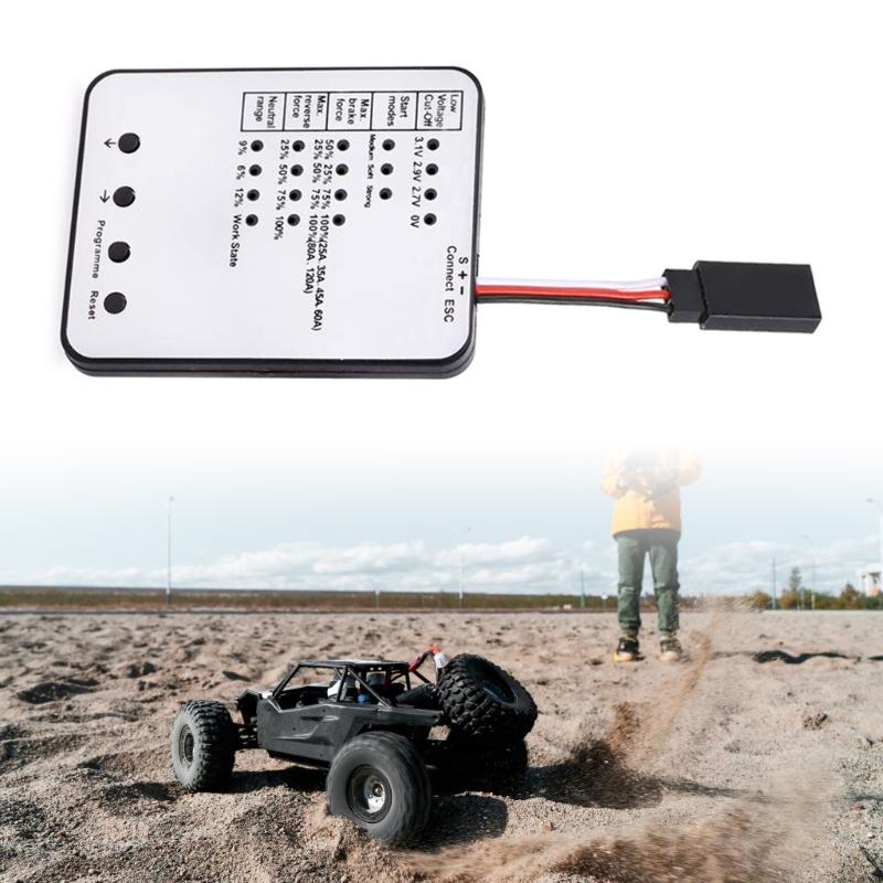 Car Accessory Programmer Brushless ESC Configuration Card Vehicle Programming Tool for Surpass & KK Series