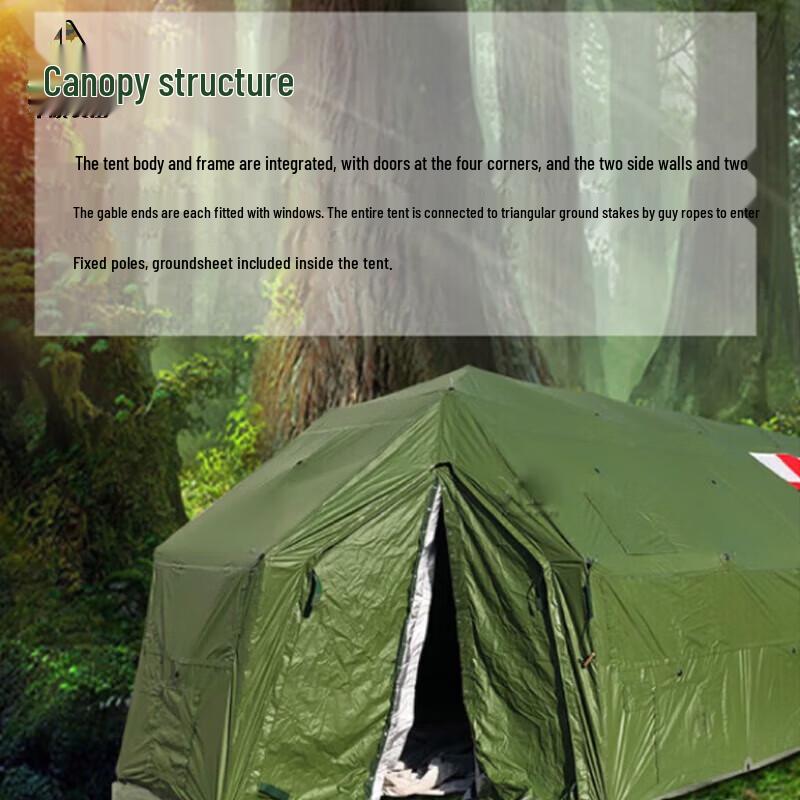Junshuo 37sqm Folding Command & Rescue Tent