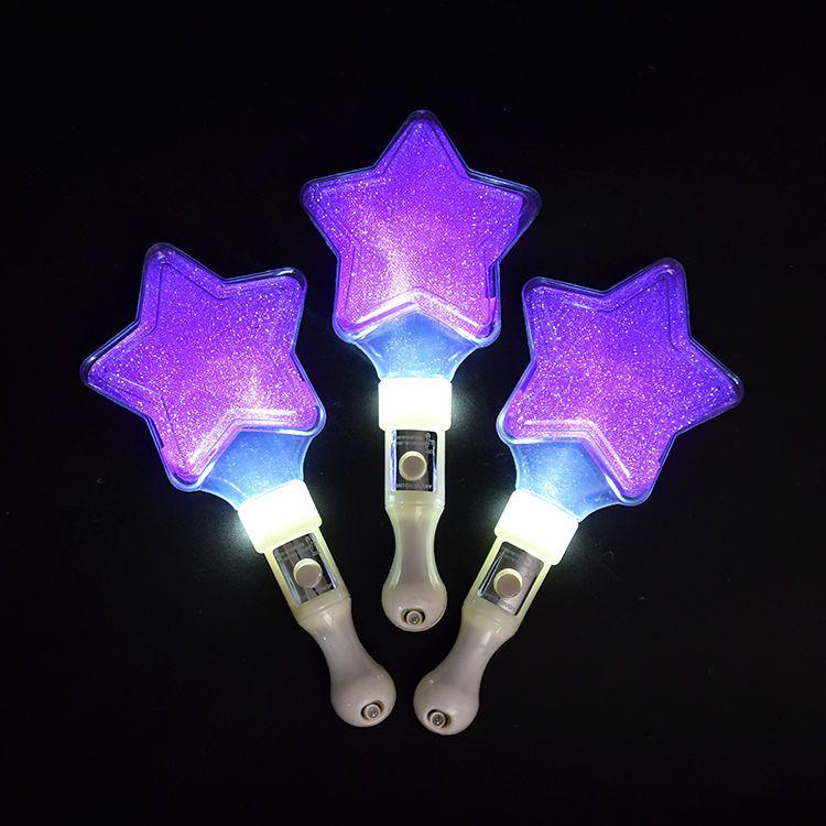 Purple Star Glow Stick Headband for Kids' Concert Luminous Props