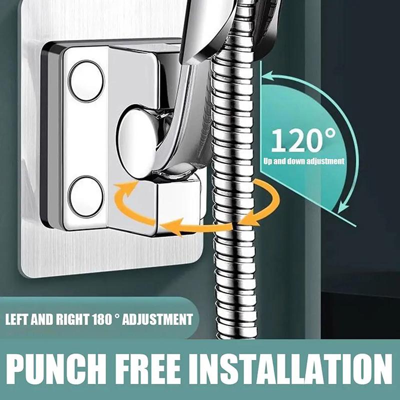 Держатель насадки для душа, универсальный настенный кронштейн на присоске, кронштейн для смесителя для душа, ручной распылитель, фиксированная основа для аксессуаров для ванной комнаты