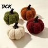 Halloween Home Decoration Mini Plush Artificial Pumpkin Decoration, Fall 3D Stuffed Autumn Harvest Table Centerpiece Ornament for Thanksgiving