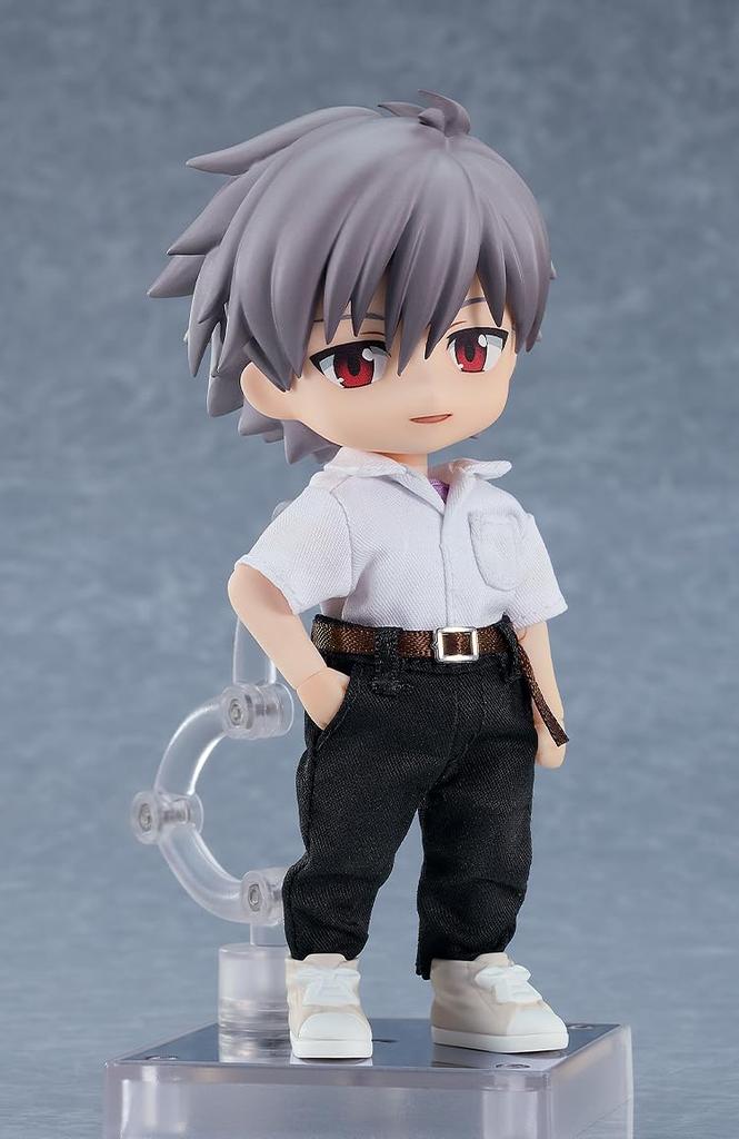Good Smile Company Кукла Нендороид Новое Театральное Издание Каору Нагиса и Пластиковая Покрашенная Подвижная Фигурка Евангелион Не Масштабная Ткань, Магнит,
