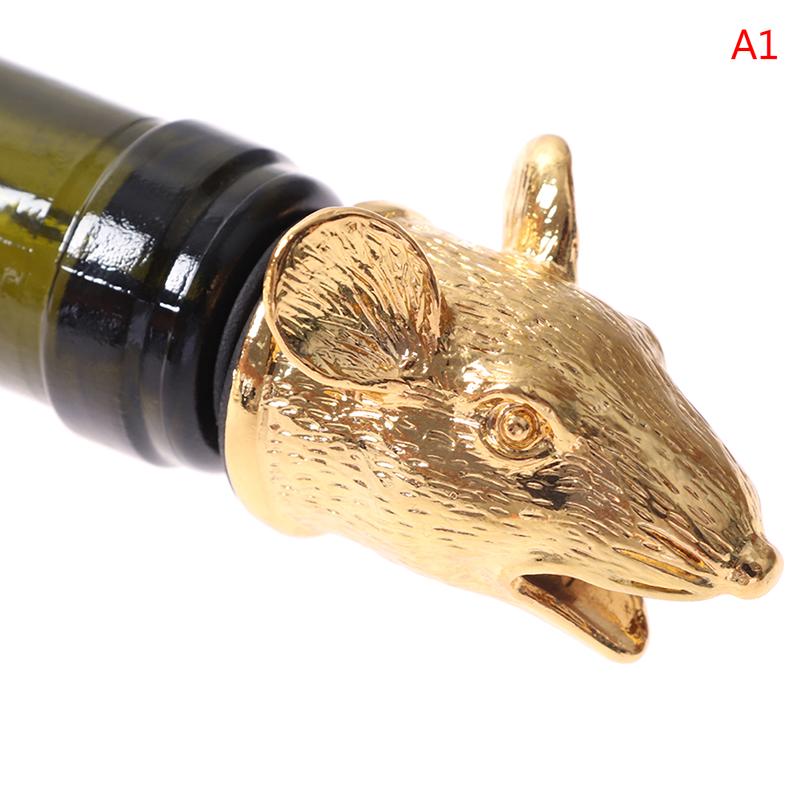 1 шт. из цинкового сплава, голова животных, пробки для бутылок вина, аэраторы для вина, подарок